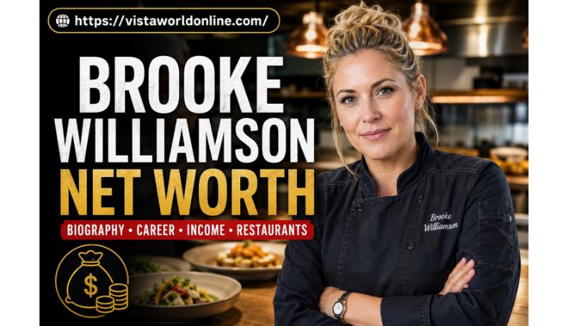 Brooke Williamson Net Worth 2026 featured image showing the celebrity chef with details about her biography, career, income, and restaurants.