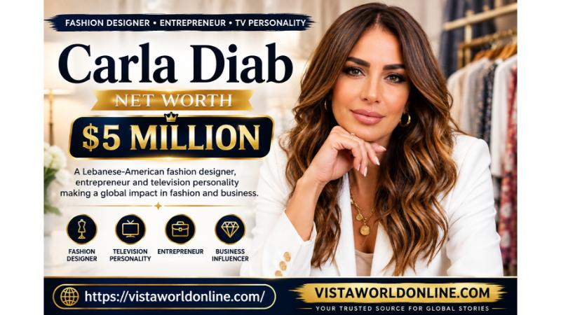 Carla Diab Net Worth $5 Million – Fashion Designer and Entrepreneur